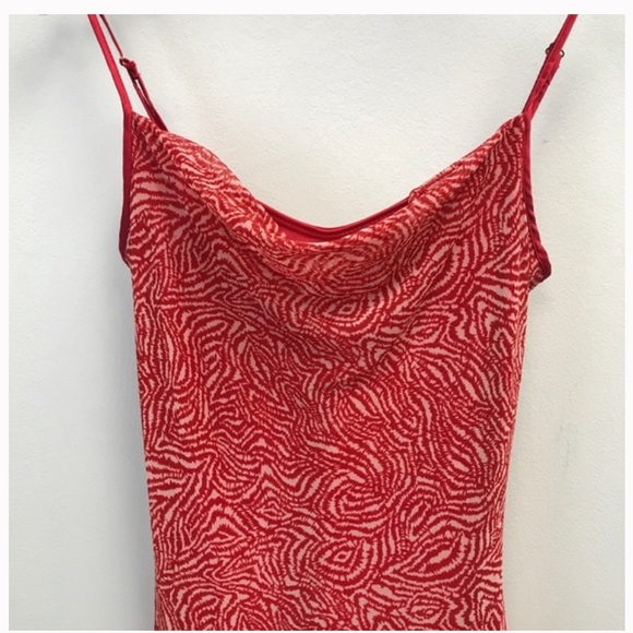 Betsey Johnson red zebra dress - Picture 3 of 3